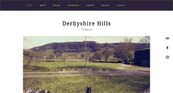 Desktop Screenshot of derbyshirehills.co.uk