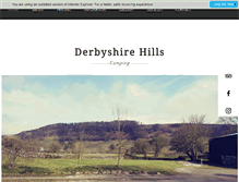 Tablet Screenshot of derbyshirehills.co.uk